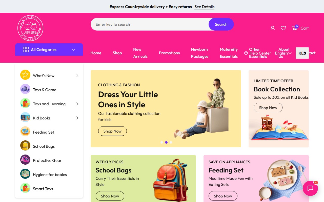 KishKids Baby Shop