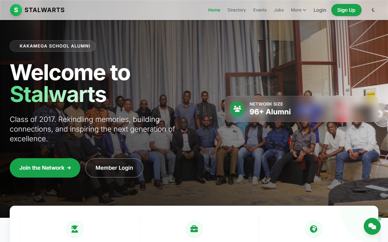Screenshot of the Stalwarts KHS 2017 project