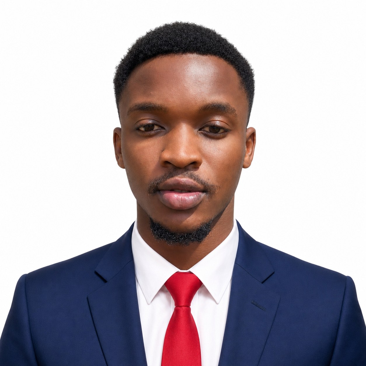 Professional headshot of Samuel Kidemi, Web Designer, Graphic Artist & Co-Founder