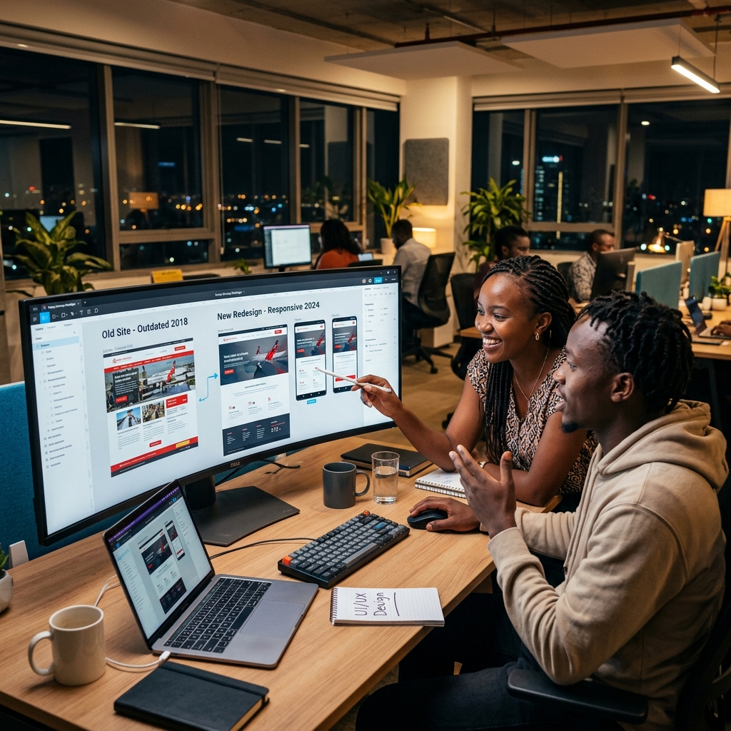 Refreshing Website Redesign
